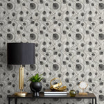 Abstract Floral Swirls Wallpaper - X124 - WallTrend