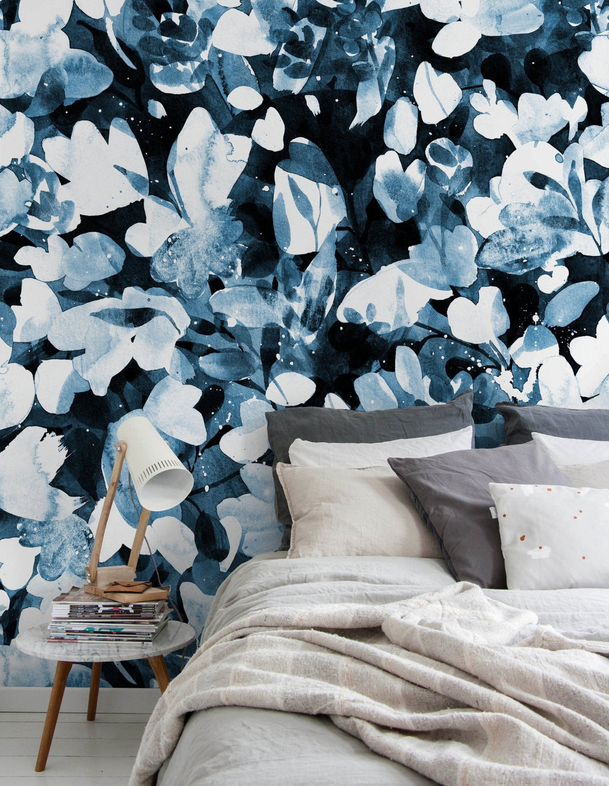 Abstract Floral Symphony Wallpaper - X148 - WallTrend