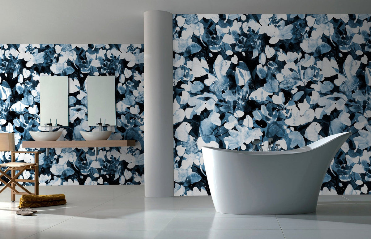 Abstract Floral Symphony Wallpaper - X148 - WallTrend