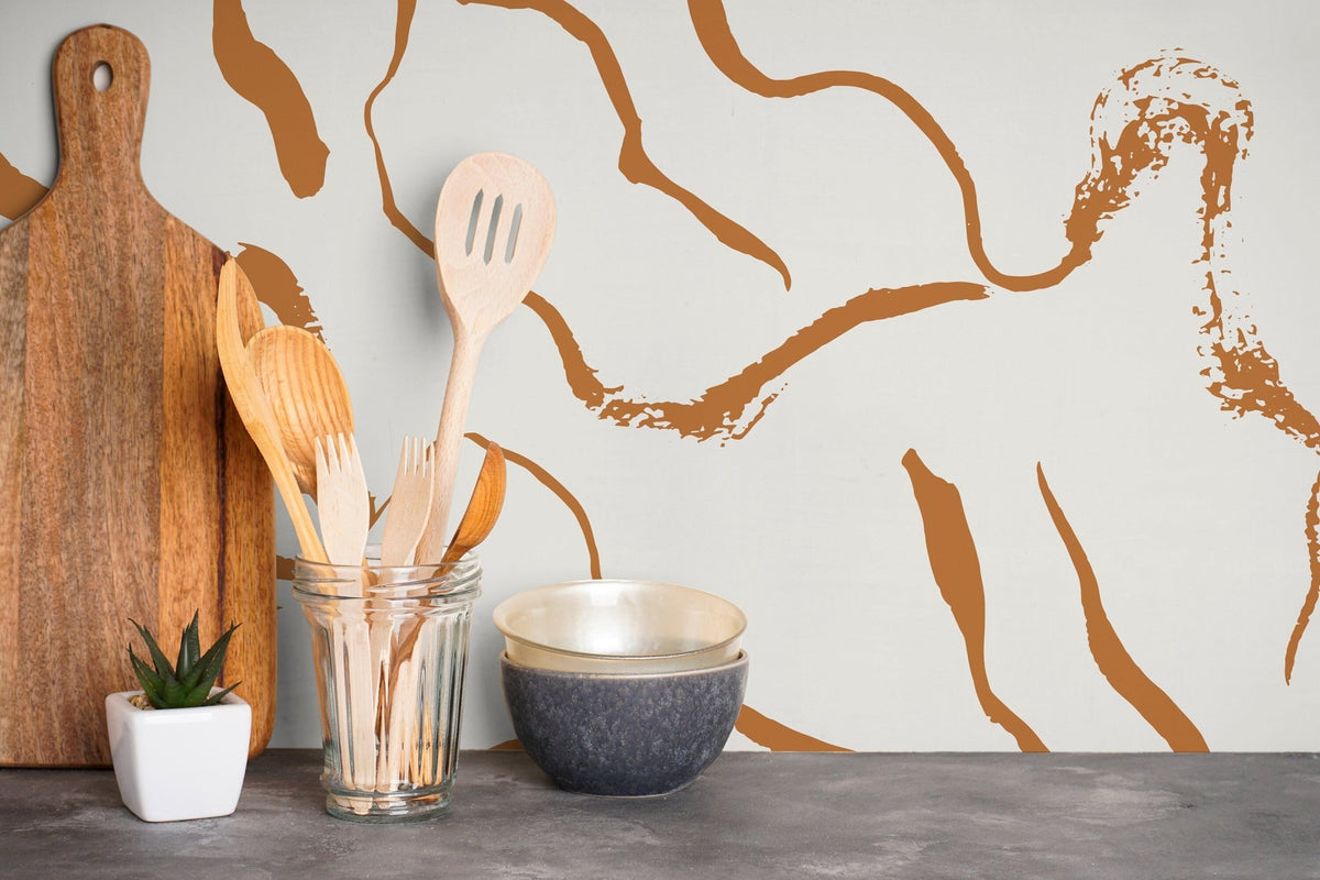 Abstract Flow Wallpaper - C265 - WallTrend
