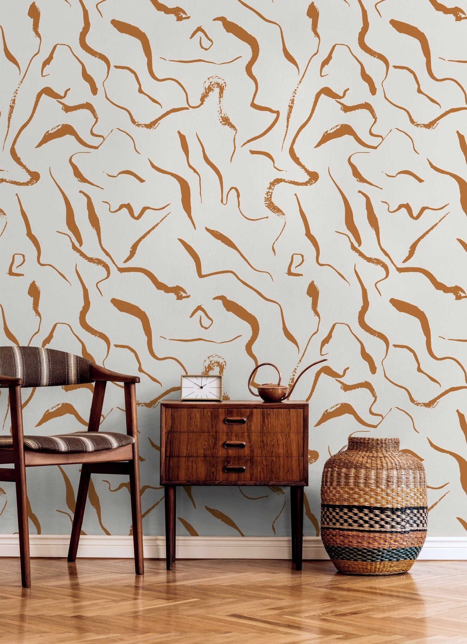 Abstract Flow Wallpaper - C265 - WallTrend