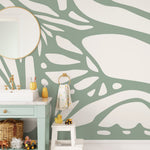 Abstract Foliage Impressions Wallpaper - D624 - WallTrend