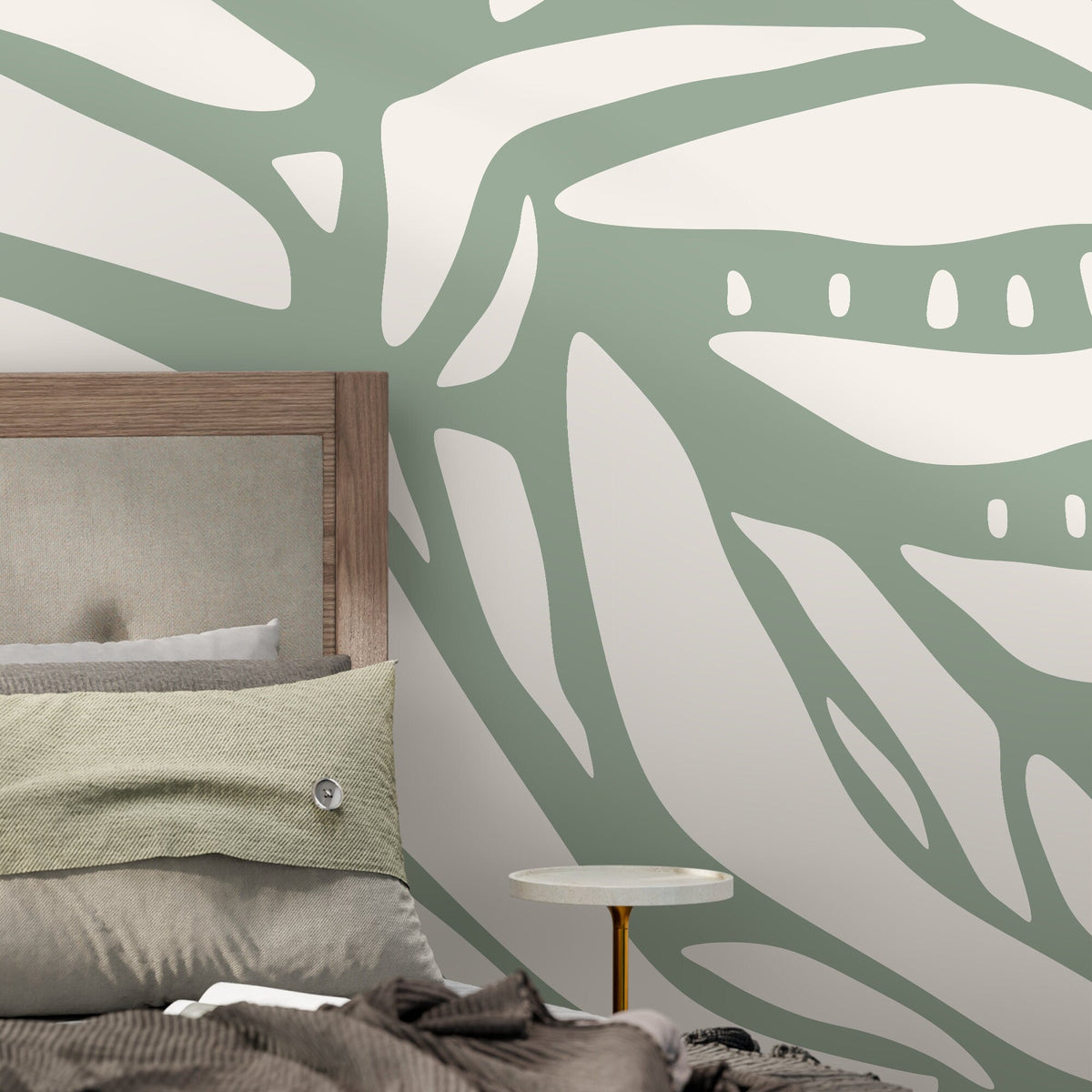 Abstract Foliage Impressions Wallpaper - D624 - WallTrend