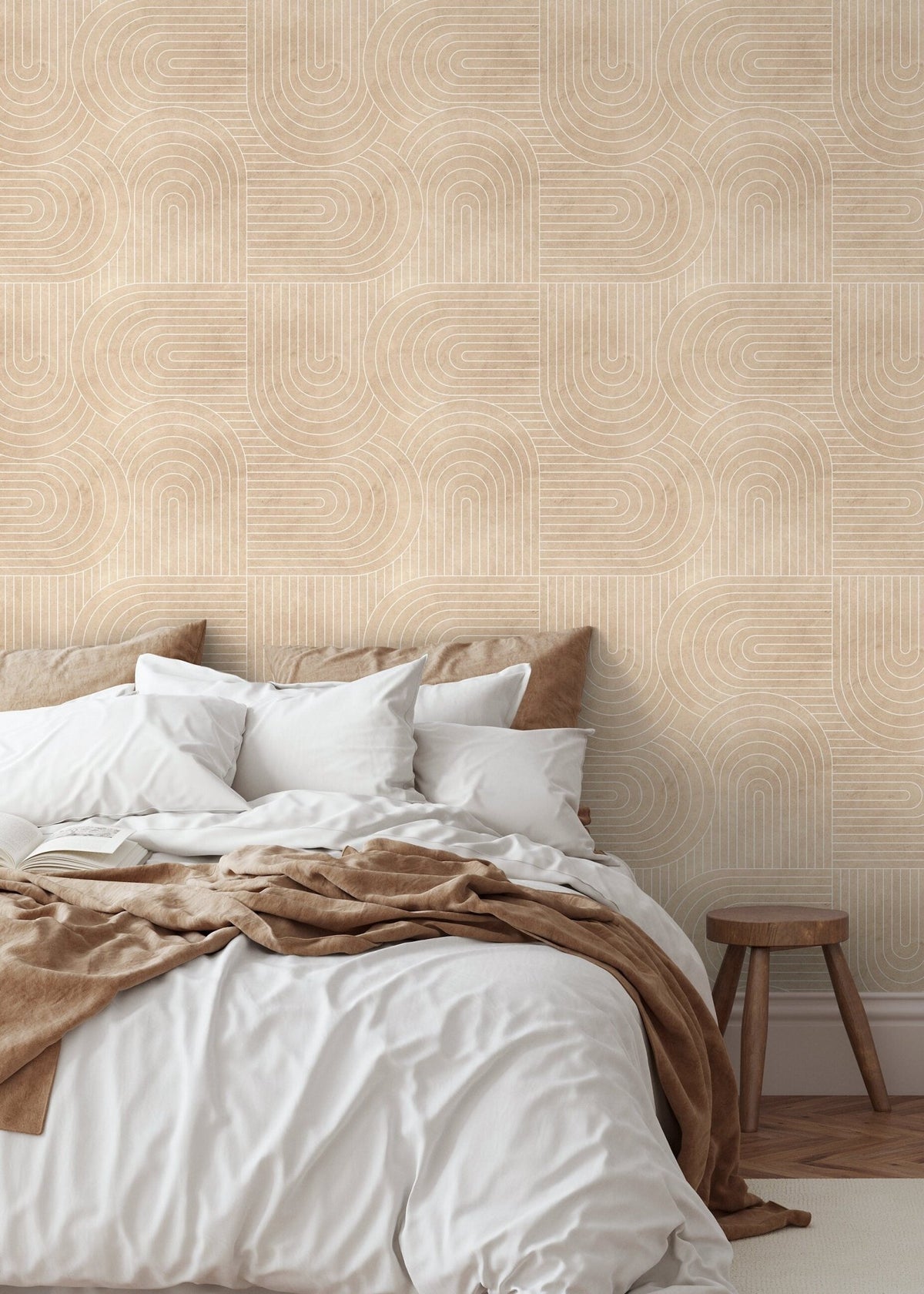 Abstract Geometric Lines Wallpaper - C847 - WallTrend