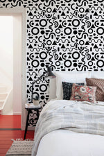 Abstract Geometric Play Wallpaper - B694 - WallTrend