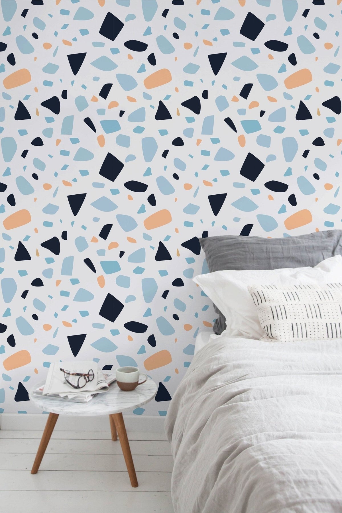 Abstract Geometric Shapes Wallpaper - B934 - WallTrend