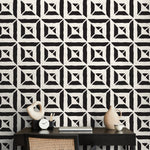 Abstract Geometric Shapes Wallpaper - C374 - WallTrend