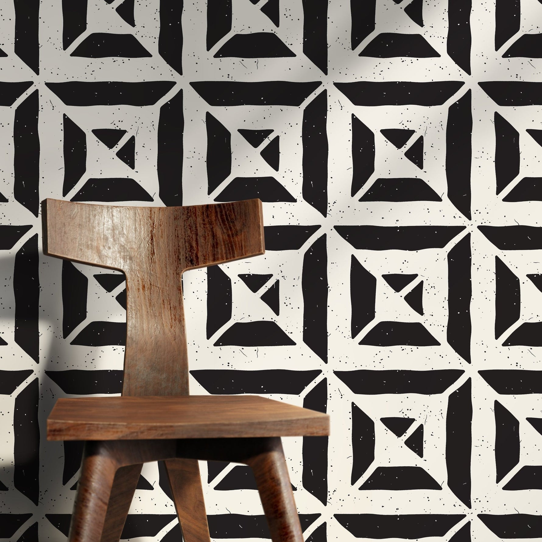 Abstract Geometric Shapes Wallpaper - C374 - WallTrend