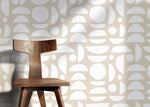 Abstract Geometric Shapes Wallpaper - D012 - WallTrend