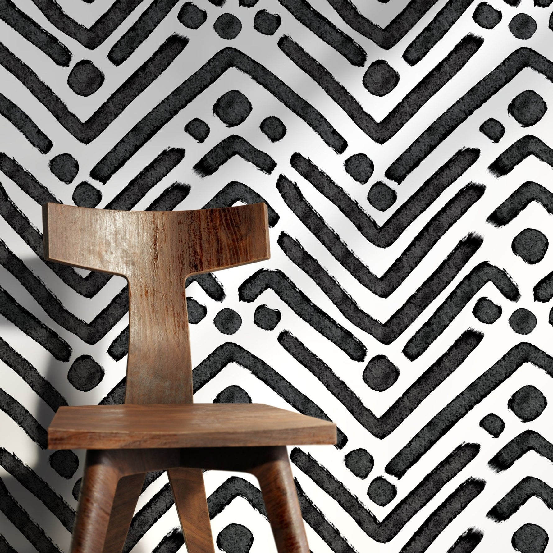 Abstract Geometric Shapes Wallpaper - X104 - WallTrend