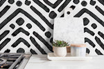 Abstract Geometric Shapes Wallpaper - X104 - WallTrend