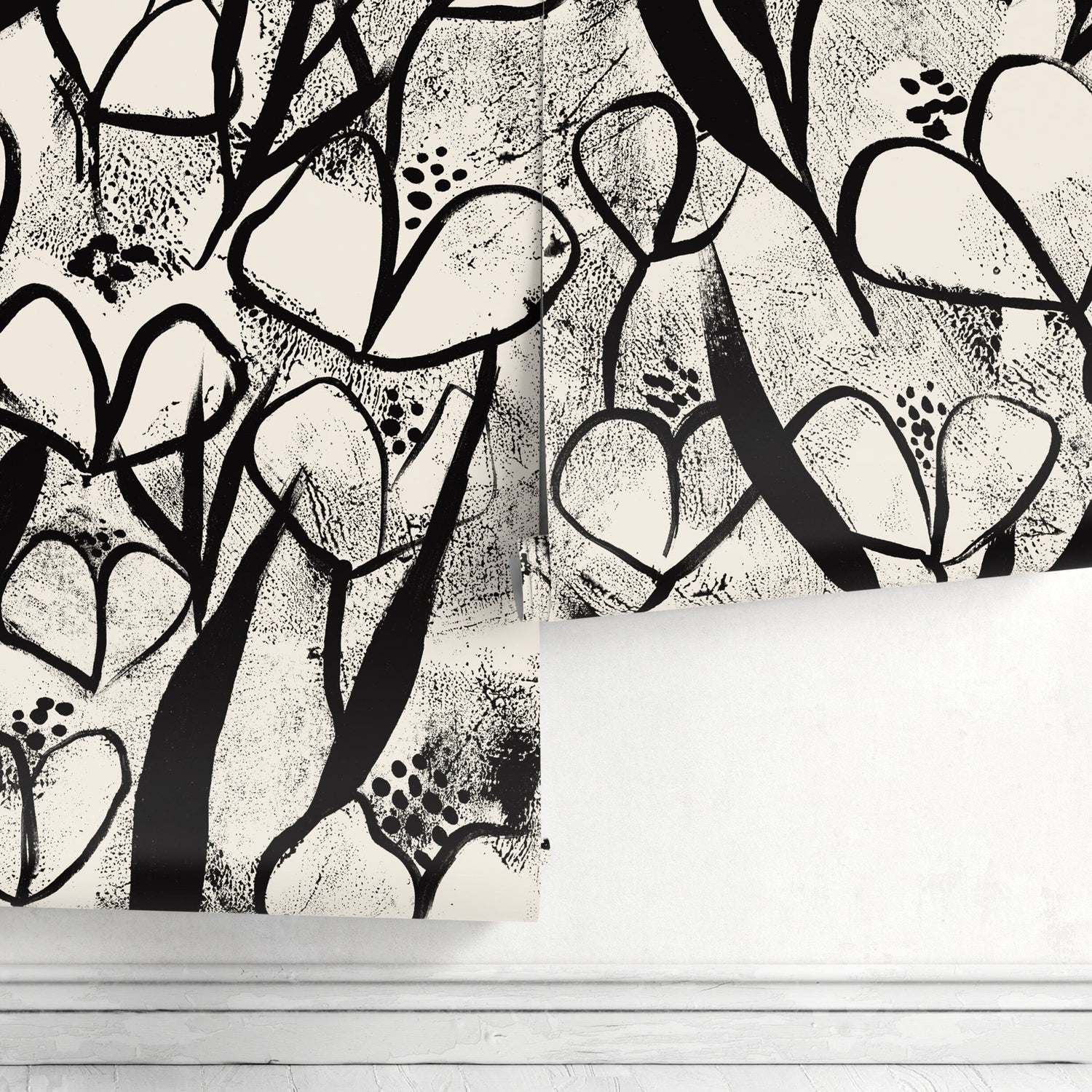 Abstract Heart Pattern Wallpaper - X192 - WallTrend