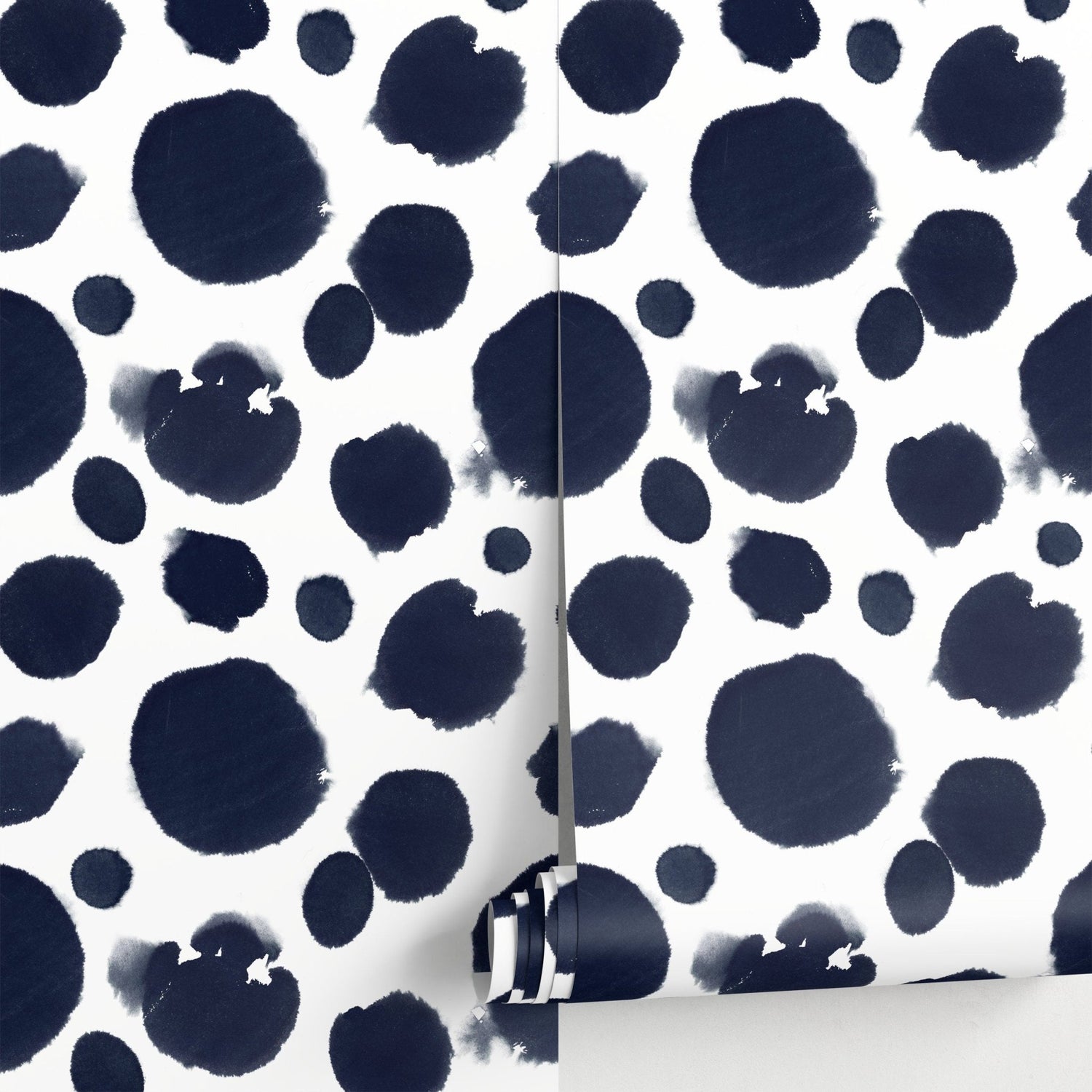 Abstract Ink Blot Wallpaper - A012 - WallTrend