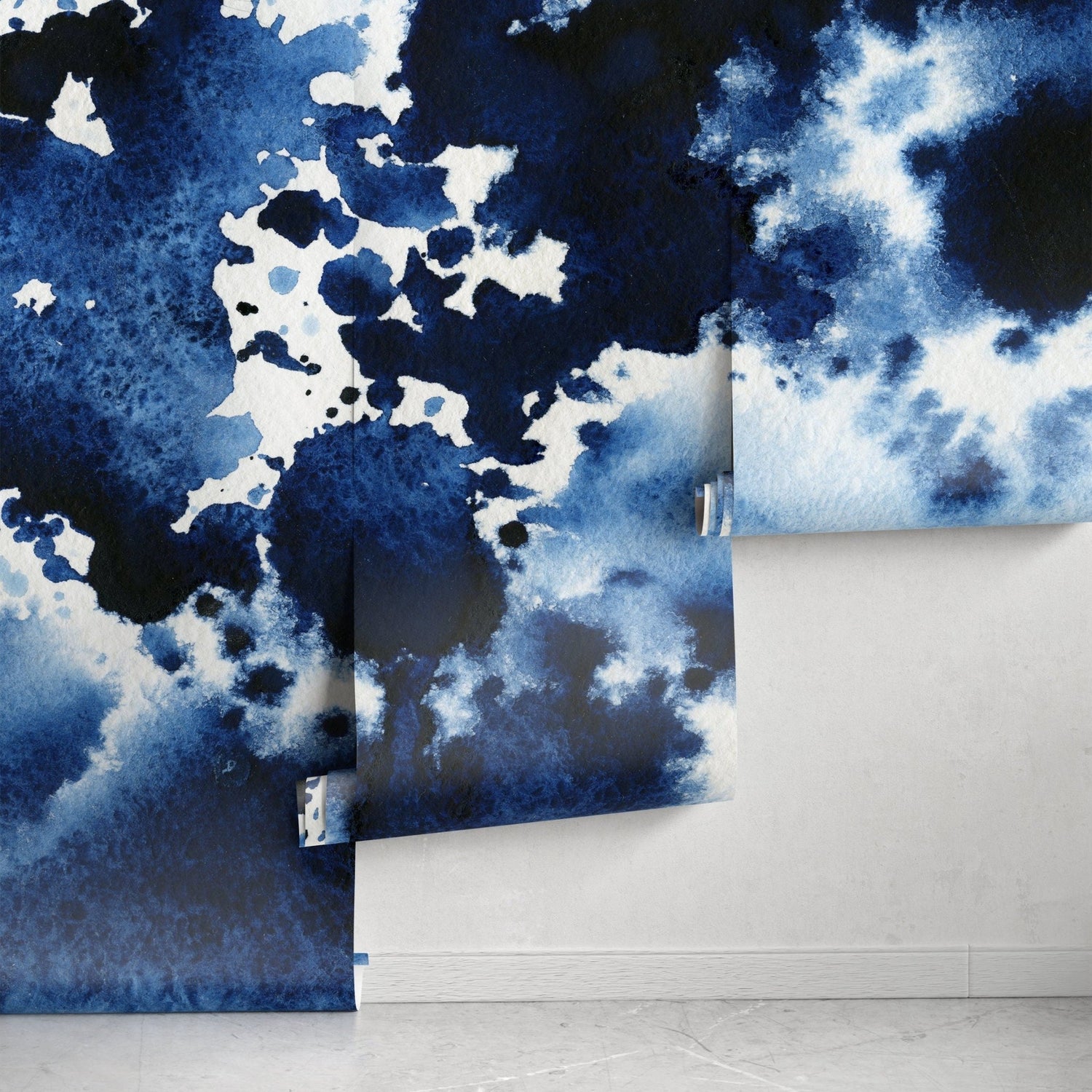 Abstract Ink Splash Wallpaper - A223 - WallTrend