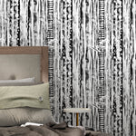 Abstract Ink Strokes Wallpaper - X117 - WallTrend