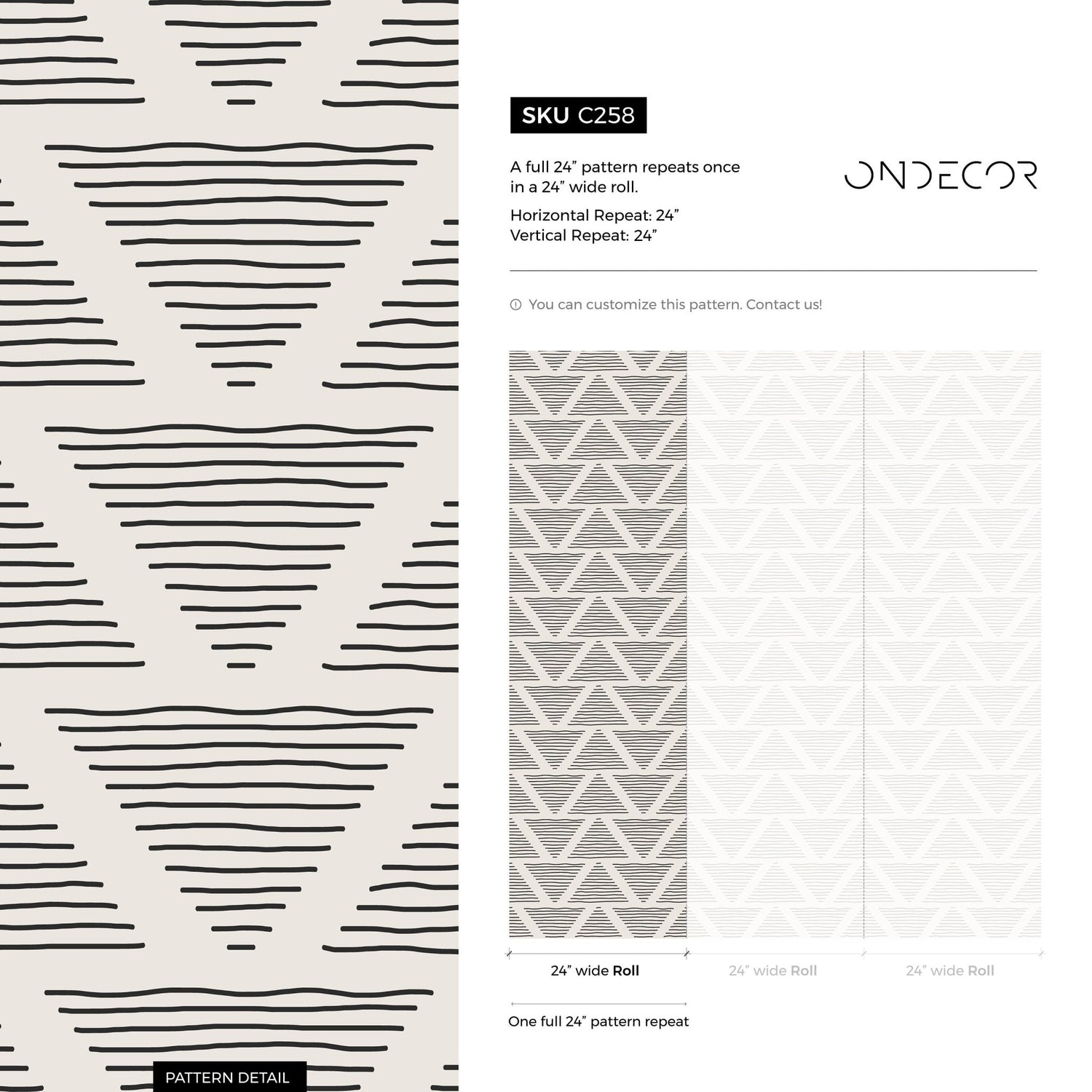 Abstract Lines and Shapes Wallpaper - C258 - WallTrend