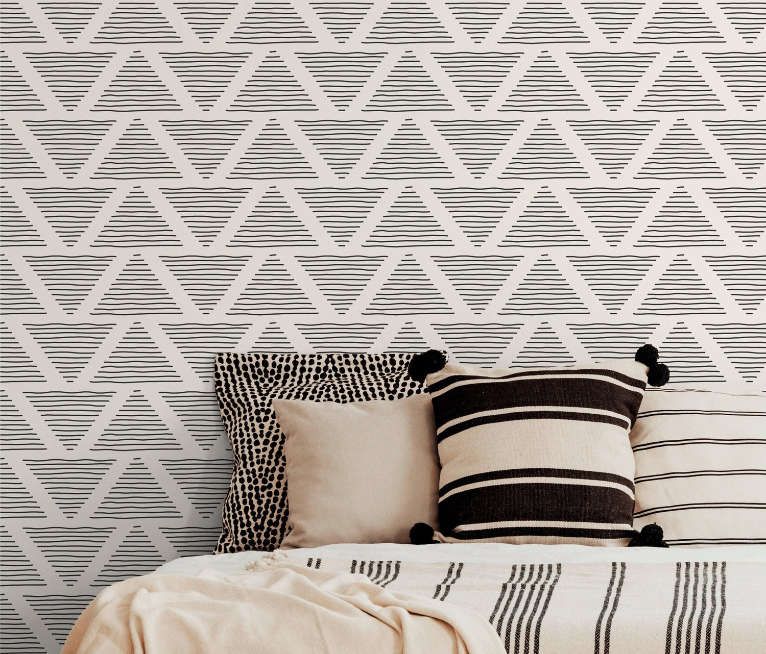 Abstract Lines and Shapes Wallpaper - C258 - WallTrend