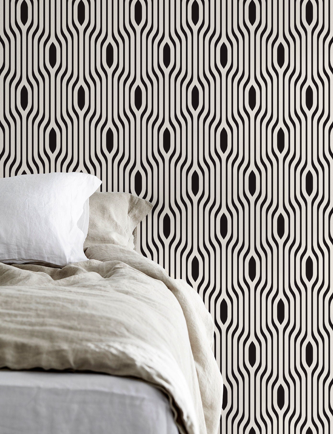 Abstract Lines Wallpaper - C304 - WallTrend