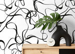 Abstract Lines Wallpaper - C662 - WallTrend