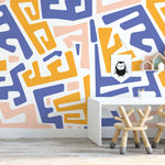 Abstract Maze Wallpaper - B569 - WallTrend