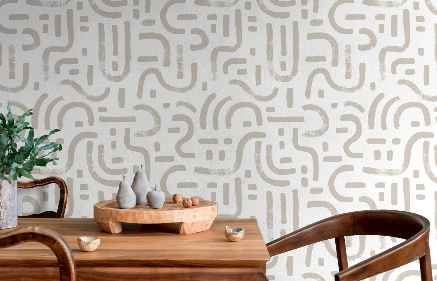 Abstract Maze Wallpaper - C070 - WallTrend