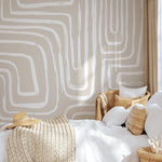 Abstract Maze Wallpaper - C089 - WallTrend