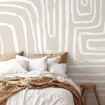 Abstract Maze Wallpaper - C089 - WallTrend