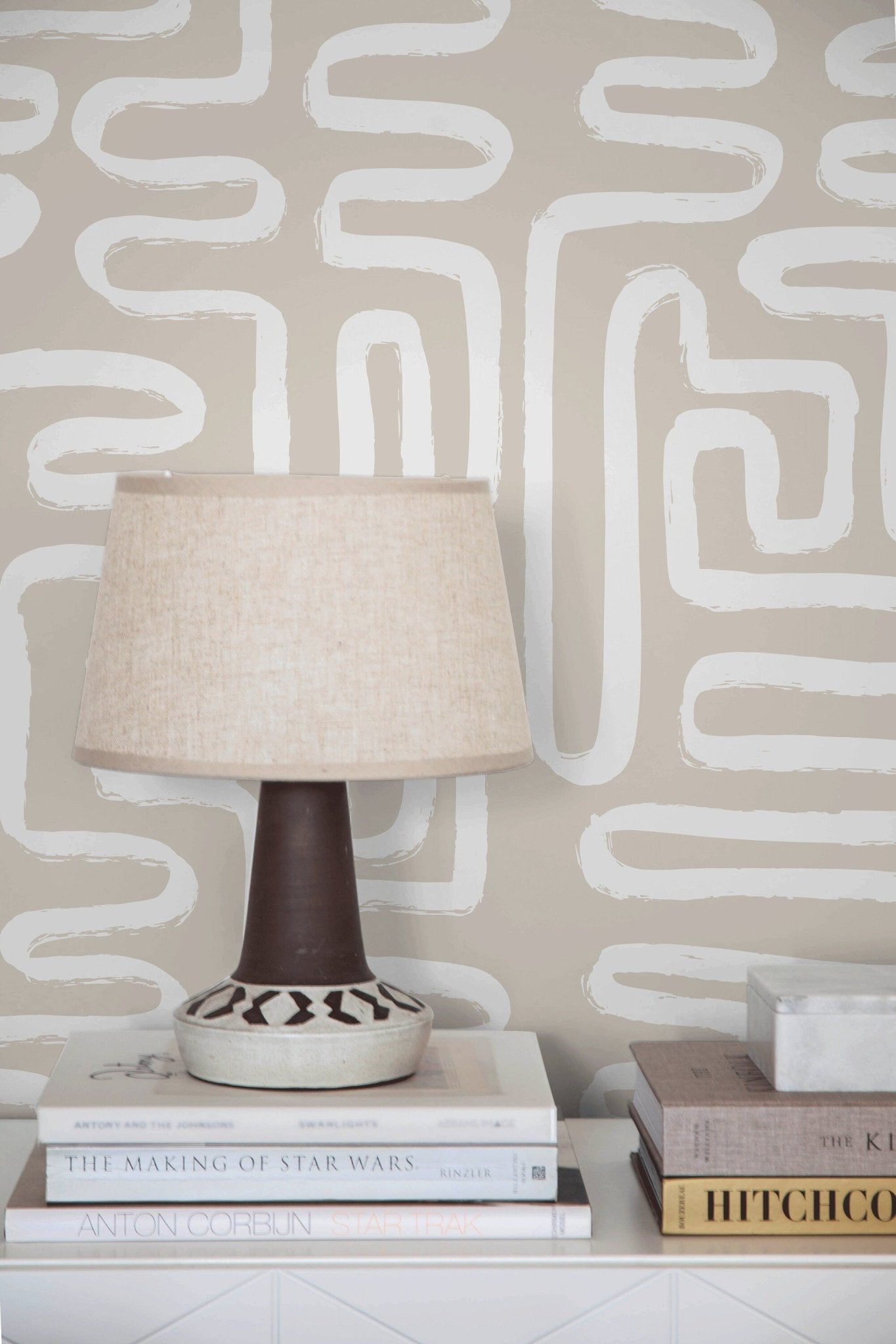 Abstract Maze Wallpaper - C144 - WallTrend