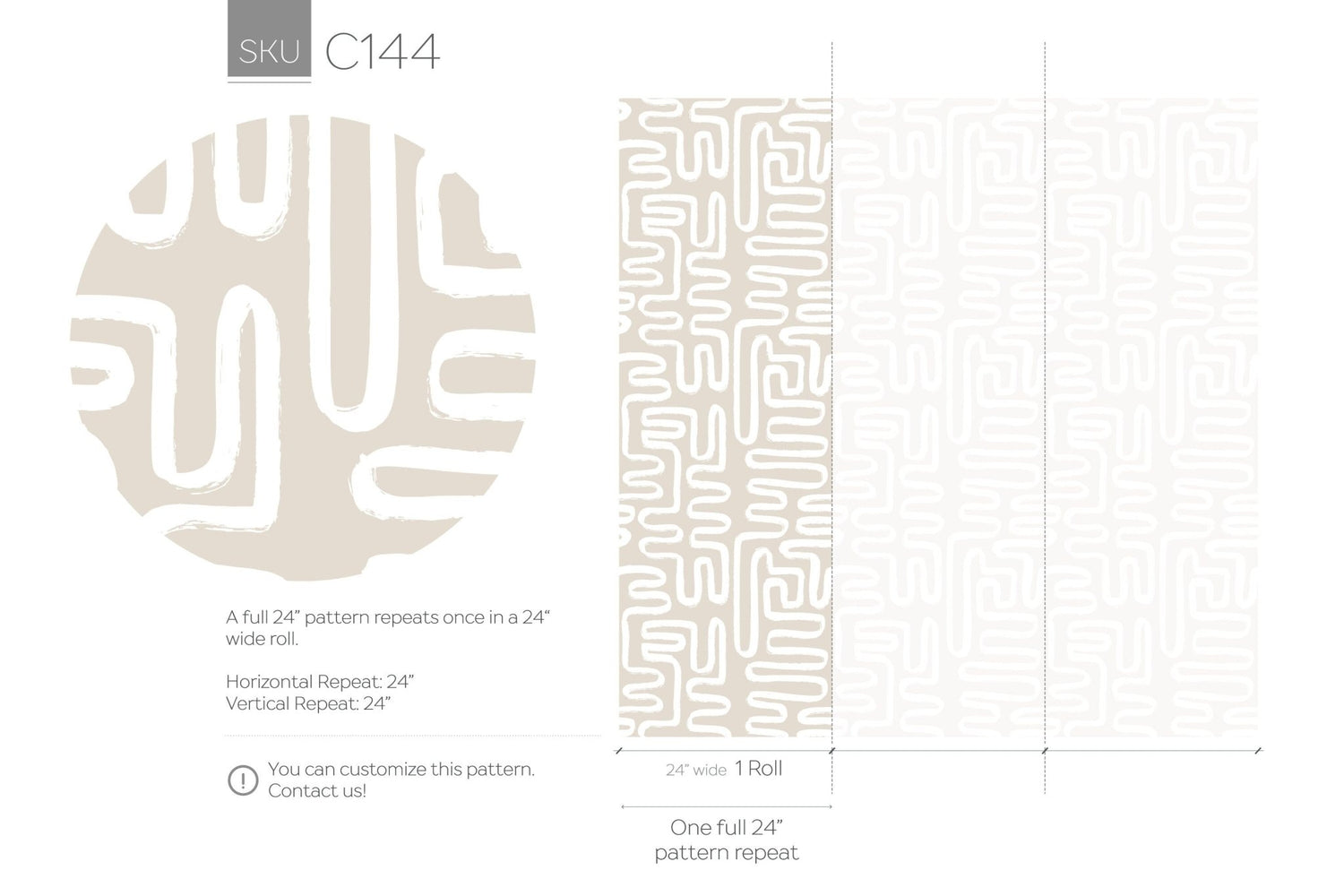 Abstract Maze Wallpaper - C144 - WallTrend