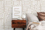 Abstract Maze Wallpaper - C144 - WallTrend