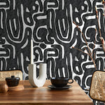 Abstract Maze Wallpaper - X103 - WallTrend