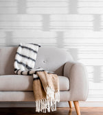 Abstract Monochrome Streaks Wallpaper - C685 - WallTrend