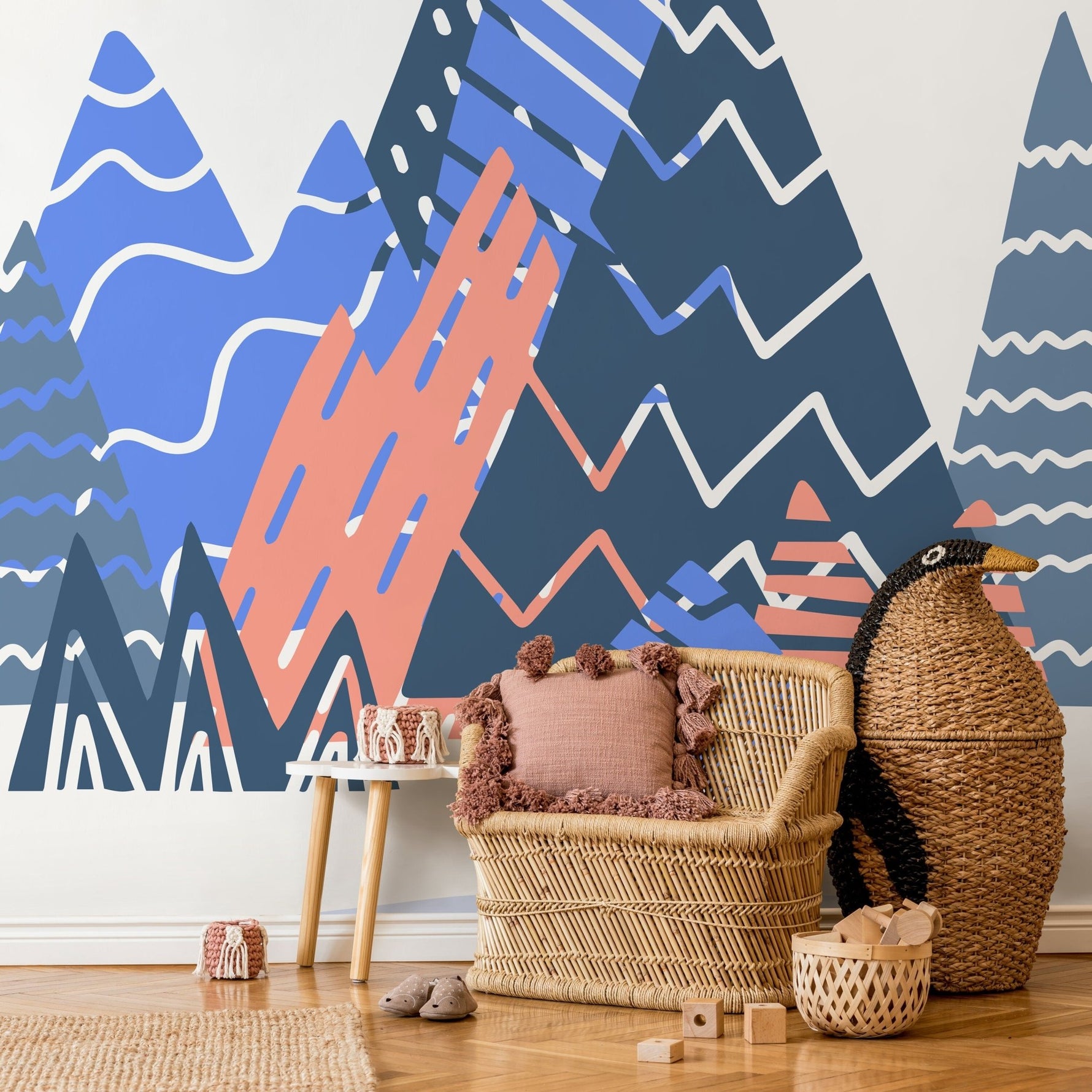 Abstract Mountain Landscape Wallpaper - A950 - WallTrend