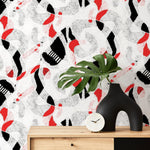 Abstract Musical Symphony Wallpaper - X106 - WallTrend