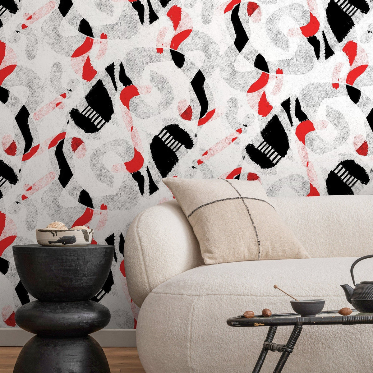 Abstract Musical Symphony Wallpaper - X106 - WallTrend