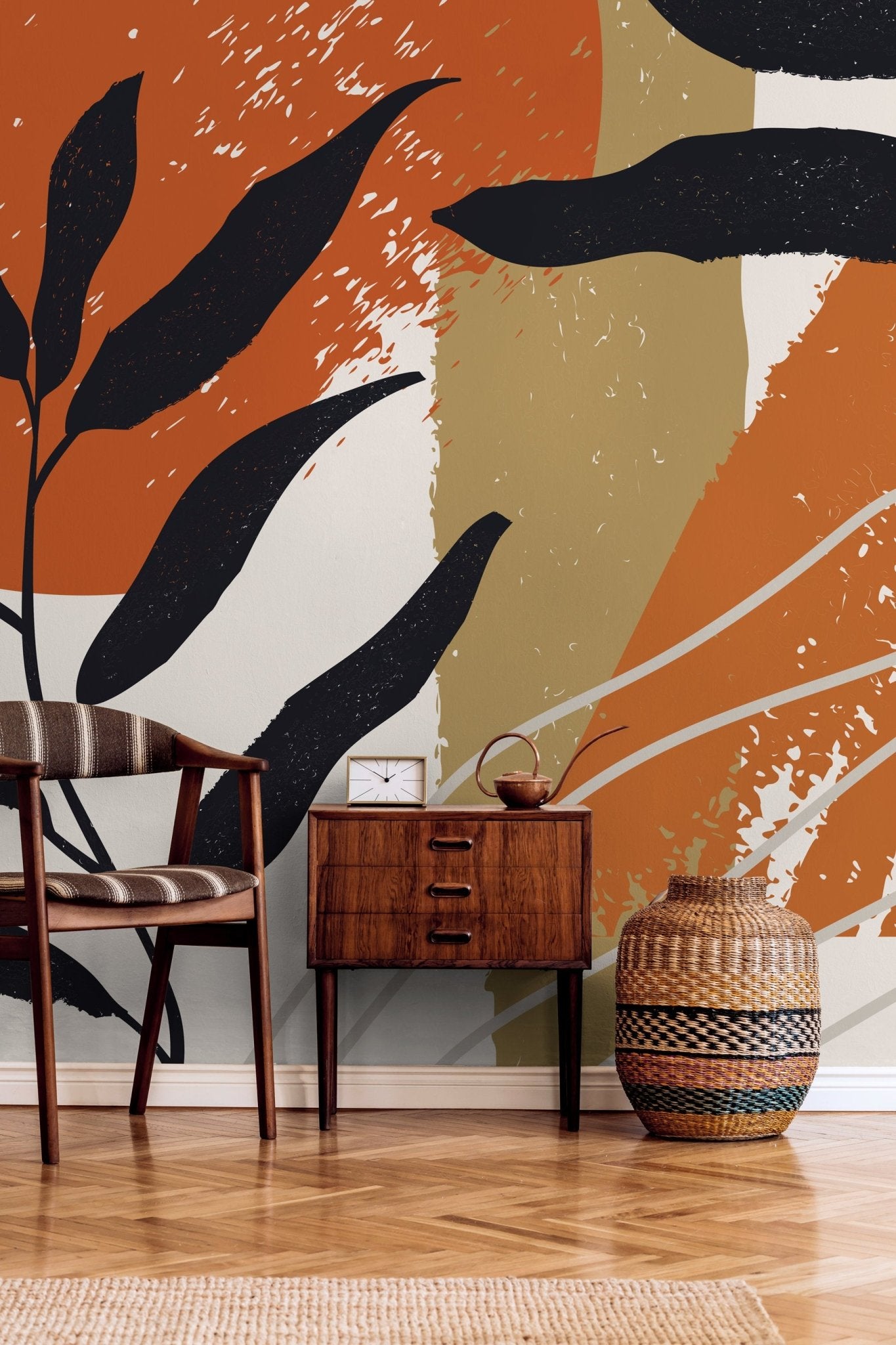 Abstract Nature Illustration Wallpaper - C073 - WallTrend