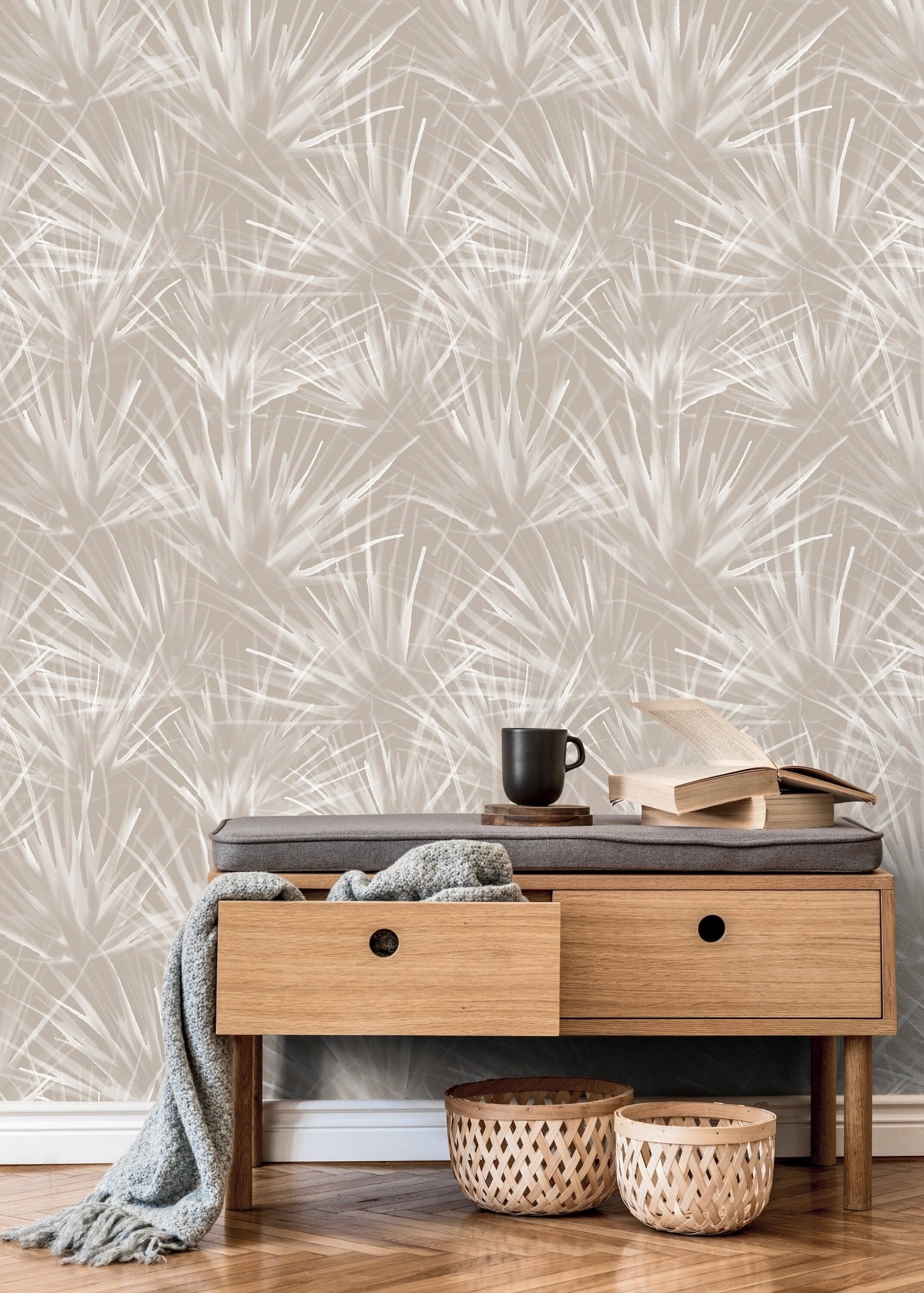 Abstract Natures Touch Wallpaper - C860 - WallTrend