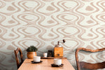 Abstract Organic Shapes Wallpaper - C151 - WallTrend