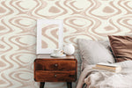 Abstract Organic Shapes Wallpaper - C151 - WallTrend