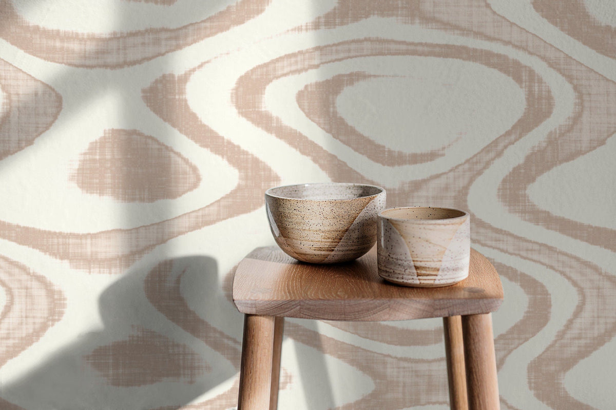 Abstract Organic Shapes Wallpaper - C151 - WallTrend