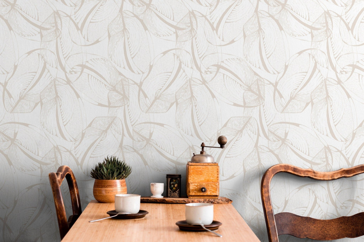 Abstract Organic Shapes Wallpaper - C178 - WallTrend