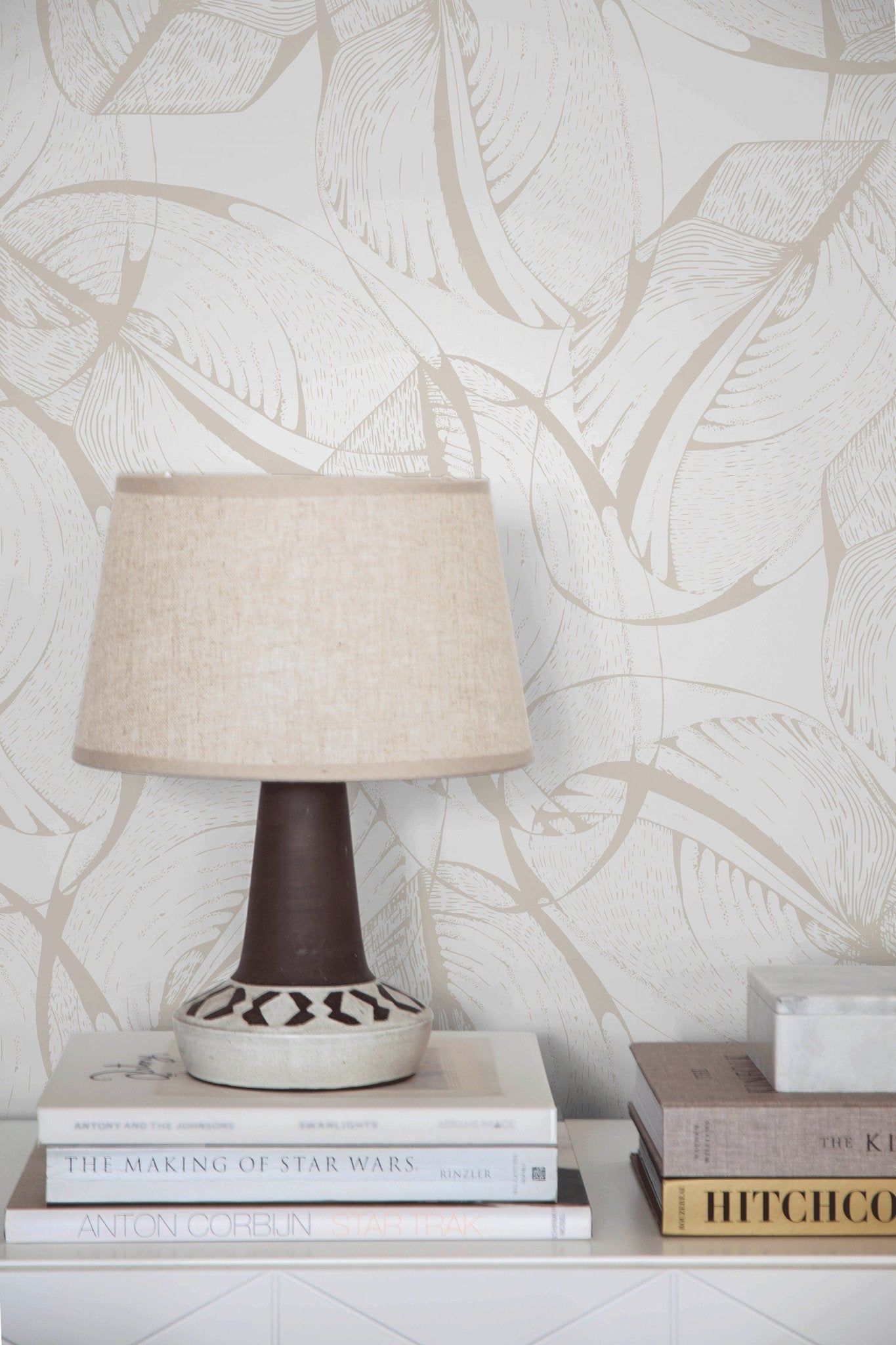 Abstract Organic Shapes Wallpaper - C178 - WallTrend