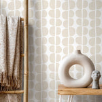 Abstract Organic Shapes Wallpaper - C221 - WallTrend