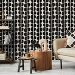 Abstract Organic Shapes Wallpaper - C222 - WallTrend