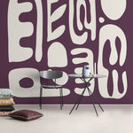 Abstract Organic Shapes Wallpaper - D594 - WallTrend