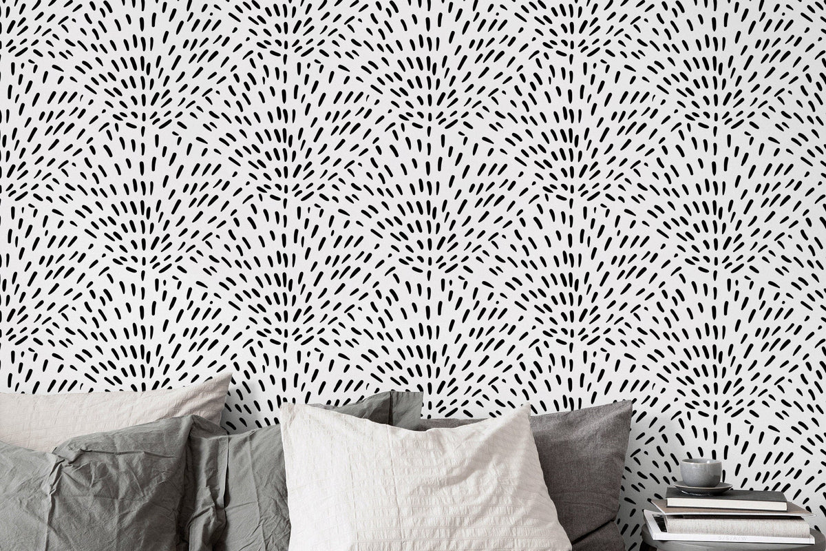 Abstract Radiating Lines Wallpaper - B940 - WallTrend