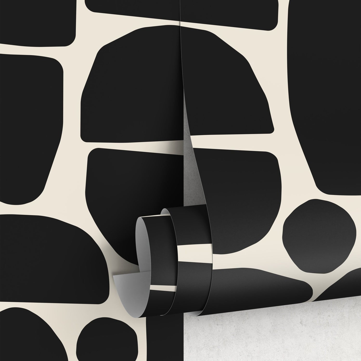 Abstract Shapes Wallpaper - C223 - WallTrend