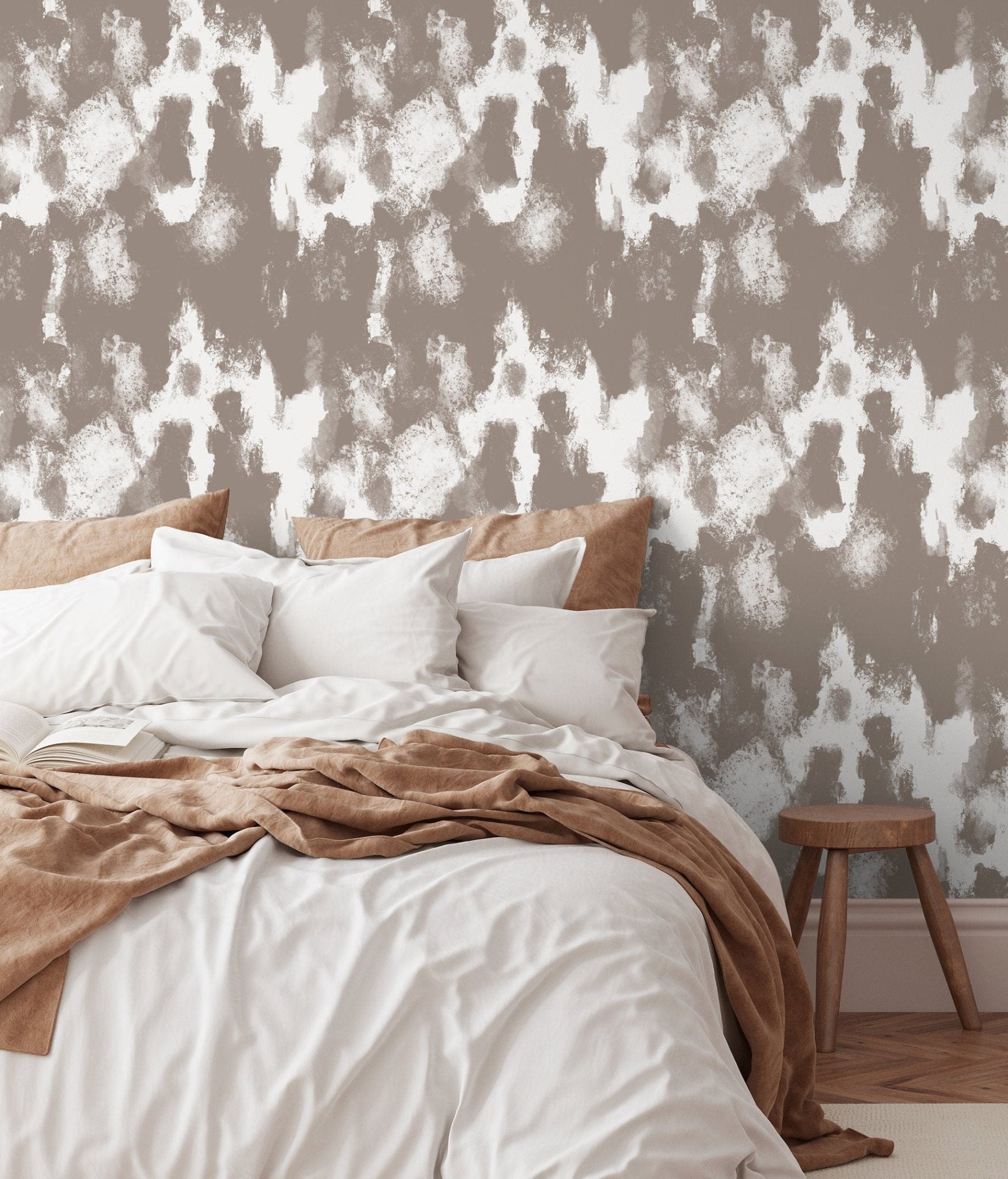 Abstract Smudged Textures Wallpaper - X115 - WallTrend