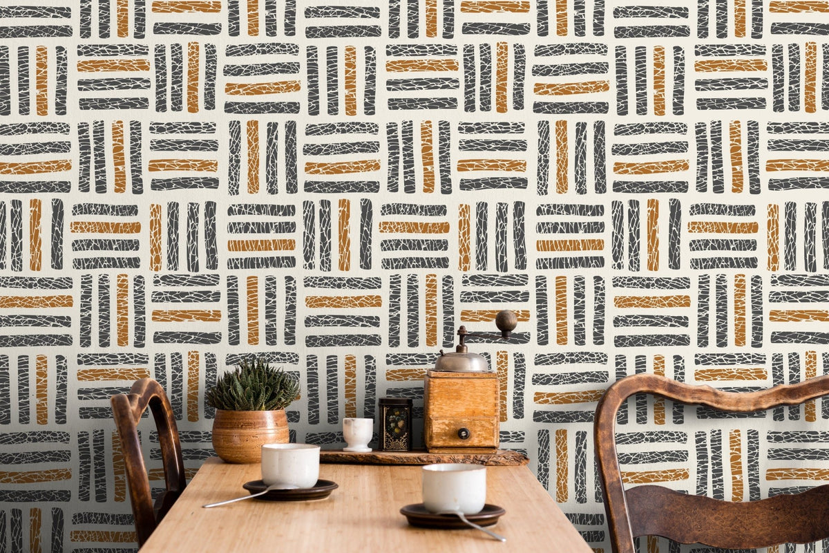 Abstract Stone Path Wallpaper - C471 - WallTrend