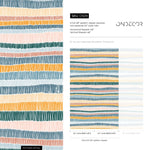 Abstract Striped Wallpaper / Peel and Stick Wallpaper Removable Wallpaper Home Decor Wall Art Wall Decor Room Decor - D509 - WallTrend